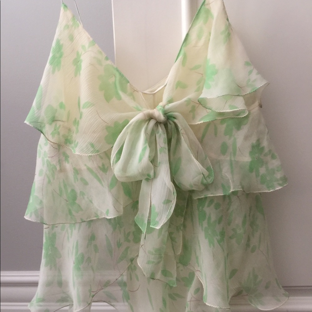 Max studio 100% silk top